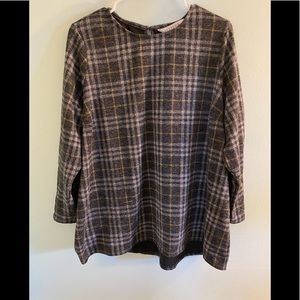 Allison Taylor Plaid Top